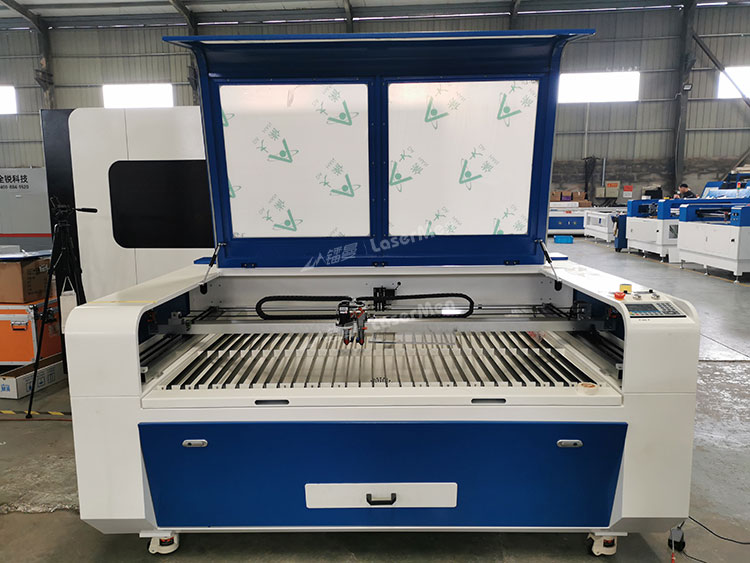 1610 double heads laser cutting machine